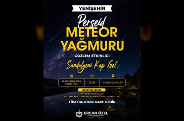 Yenişehir’de gözler gökyüzüne çevrilecek 