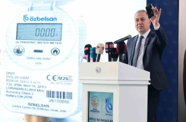 Yerli ve milli imkanlarla üretilen akıllı su sayaçları tanıtıldı 