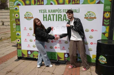 Yeşil Kampüs Festivali: Öğrenciler hem eğlendi hem bilinçlendi 
