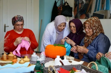 Yeşilyurt Mesleki Eğitim ve Yaşam Merkezi’nde üretim ve öğrenme bir arada 