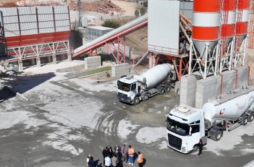 Yeşilyurt’ta beton üretim kapasitesi ikiye katlandı 