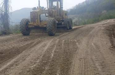 Yığılca’da asfalt öncesi çalışmalar hızlandırıldı 