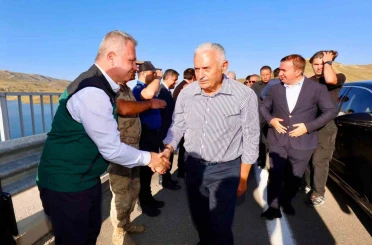 Yıldırım Turnaçayırı Barajı’nda incelemelerde bulundu 