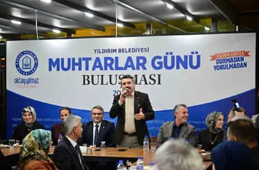 Yıldırım’da muhtarlar günü buluşması
