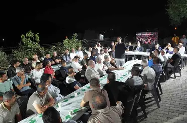Yılmaz Dülük’te vatandaşlarla buluştu
