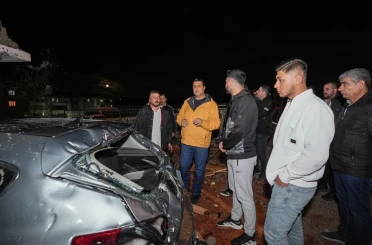 Yılmaz’dan fırtına mağdurlarına 20 bin TL’lik destek müjdesi 