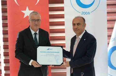 YÖKAK’tan Adıyaman Üniversitesi’ne kurumsal akreditasyon belgesi 