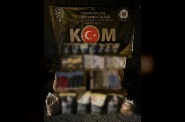 Yozgat’ta 103 bin makaron ele geçirildi 