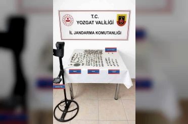 Yozgat’ta tarihi eser nitelikli objeler ele geçirildi 