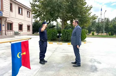 Yüzbaşı rütbesine yükselen Osmaneli İlçe Jandarma Komutanı Soy’a başarı dileği
