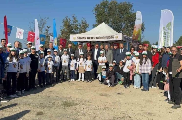 Zonguldak’ta fidan diktiler 