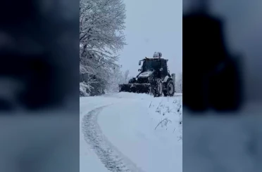 Zonguldak’ta kar yağışı nedeniyle 82 köy yolu ulaşıma kapandı 