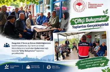 Zonguldak’ta üreticilere tarımsal destekler anlatıldı
