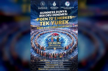 Zonguldak’tan Guinnes rekoruna büyük destek; 5 bin kişi aynı anda horon tepecek 