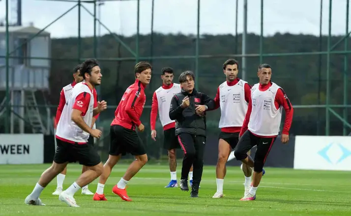 A Milli Takım, Fransa maçının hazırlıklarını sürdürdü

