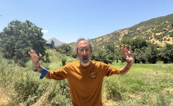 ABD’li turist Hakkari’ye hayran kaldı
