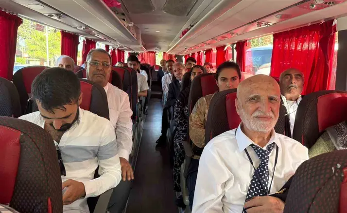 Adıyamanlı gaziler Kıbrıs’ı gezdi
