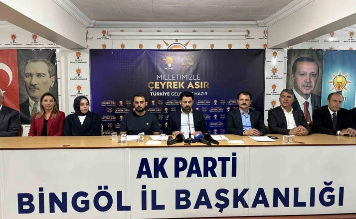 AK Parti Bingöl İl Başkanı Seven: "25 yıldır, Türkiye’yi her alanda büyütmenin ve güçlendirmenin mücadelesini verdik" 