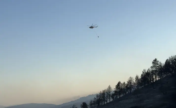 Ankara-Çankırı sınırındaki orman yangını 60 personel ve 14 aracın müdahalesiyle söndürüldü
