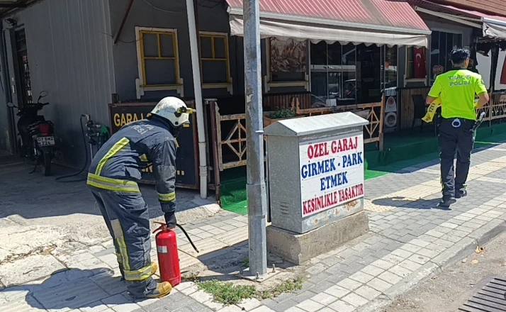 Aşırı sıcaklar ve yüksek elektrik tüketimi elektrik panolarında yanmaya yol açıyor 