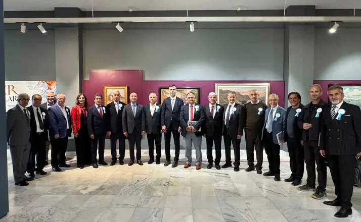 Asker ressamlar sergisinde iki kuşak buluştu
