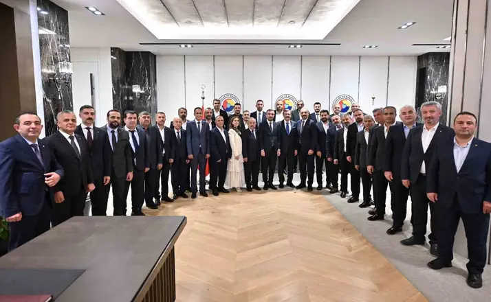 ATSO Heyeti Ankara’da temaslarda bulundu
