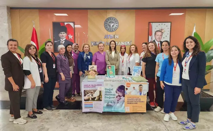 Aydın Şehir Hastanesi’nde anne adayları bilgilendirildi
