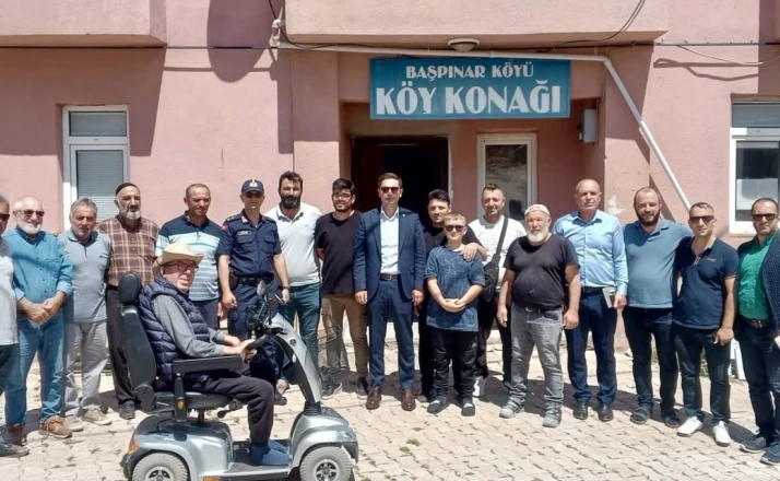 Aydıntepe Kaymakamı Yıldırım köy ziyaretlerini sürdürdü 