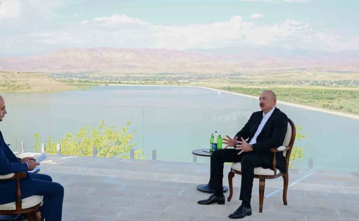 Azerbaycan Cumhurbaşkanı Aliyev: "Nahçıvan’a Ermenistan toprakları üzerinden elektrik hatlarının çekilmesi projesi hazır" 