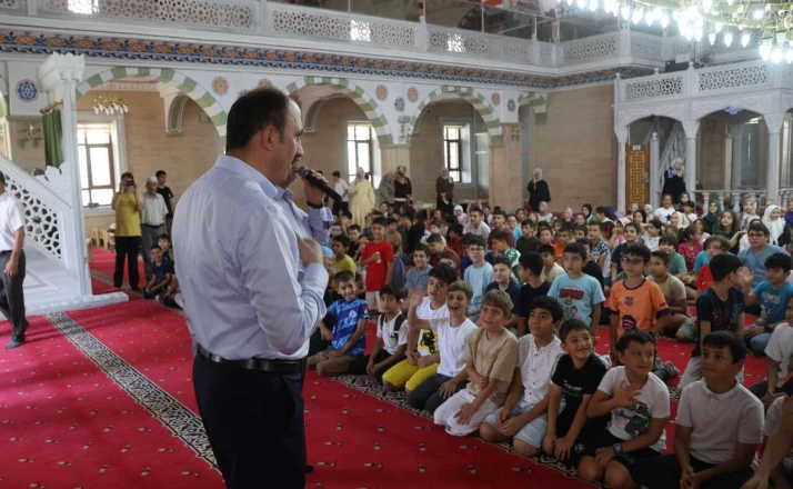 Başkan Altay'dan Yaz Kur'an Kurslarına Ziyaret!