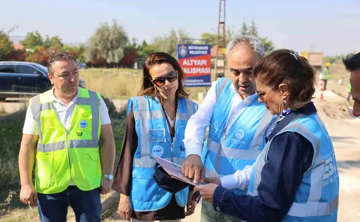 Başkan Ünlüce, ESKİ’nin altyapı çalışmalarını yerinde inceledi
