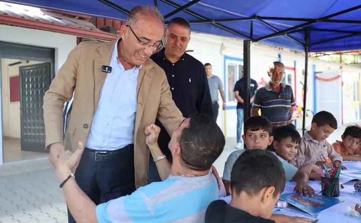 Başkan Yapar, çocukların mutluluğuna ortak oldu
