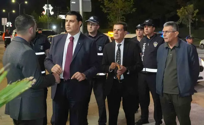 Başkan Yılmaz’dan vale denetimi
