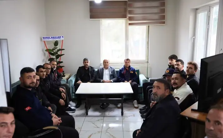 Başkanı Arslan itfaiyecilerin haftasını kutladı
