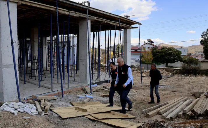 Bayburt’ta 12 kamu yatırımının yapım çalışmaları incelendi
