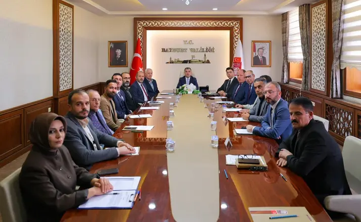 Bayburt’un turizm ve kültürel miras çalışmaları toplantıda ele alındı

