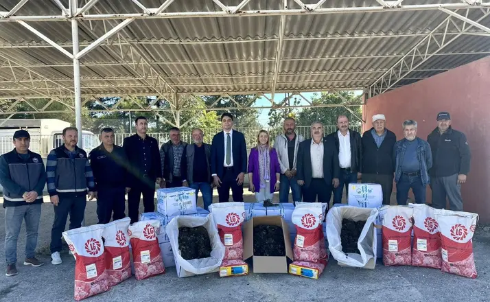Bilecik’te üreticilere 41 bin 750 çilek fidesi desteği
