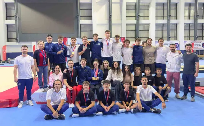 Bolulu cimnastikçilerden Ankara’da madalya yağmuru

