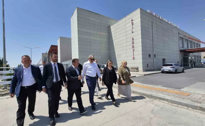 Bor Fizik Tedavi ve Rehabilitasyon Hastanesi projesinde çalışmalar yüzde 85 seviyesine ulaştı
