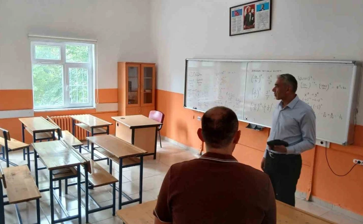 Bozkır’da okul denetimleri sürüyor
