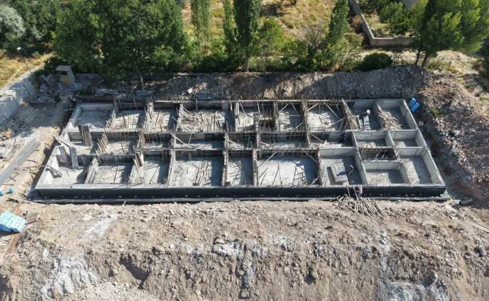 Bünyan’da hükümet konağı yapım çalışmaları sürüyor 