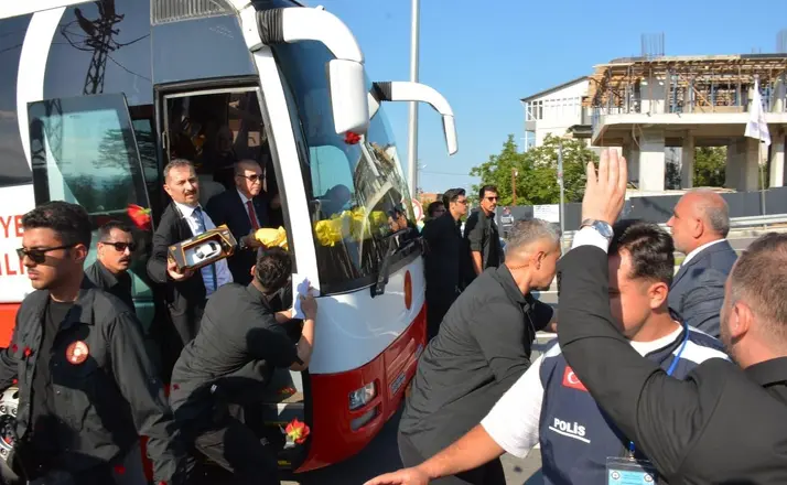 Canik’te Cumhurbaşkanı Erdoğan’a yoğun ilgi
