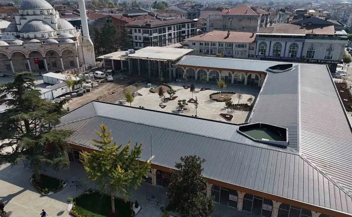 Cedidiye Kent Meydanı’nda sona yaklaşıldı
