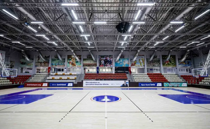 Celal Atik Spor Salonu yenilendi
