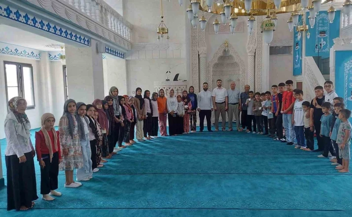 Çermik’te yaz Kur’an kursu kapanış programı düzenlendi 