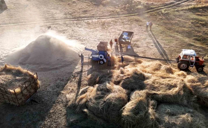 Çiftçiler patoza başladı, masalsı görüntüler ortaya çıktı 