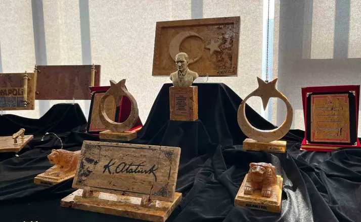 Coğrafi işaretli Eskipazar Sarı Traverten Taşı katma değerli ürünlere dönüştürülecek
