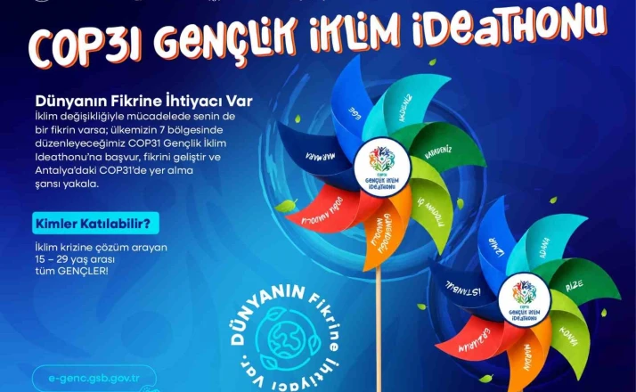 COP31 Gençlik İklim İdeathonu başvuruları başladı 