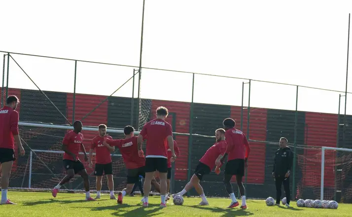Çorum FK, Göztepe maçı mesaisini sürdürdü
