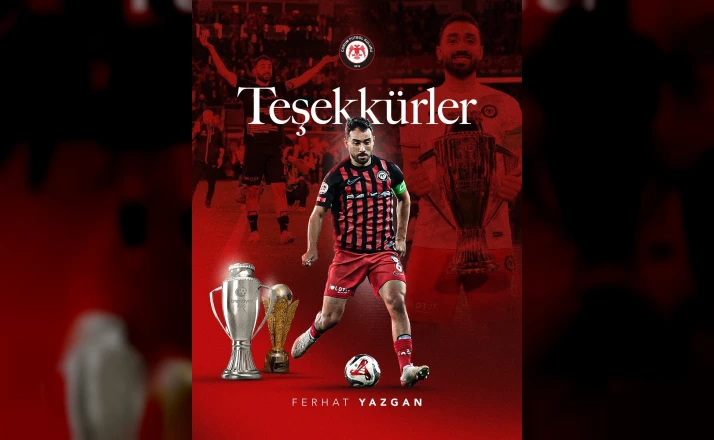 Çorum FK, kaptan Ferhat Yazgan ile yollarını ayırdı 